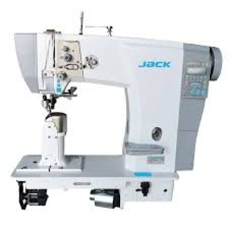 JACK JK-6691 Post Bed Wheel Feed Lockstitch Straight Stitch Industrial Sewing Machine